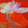 lotus IX painting famous vietnamese artists