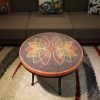 Lotus I Colored-Pencil Coffee Table