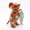 Royal Mouse I - Vietnamese Lacquer Artwork by Artist Nguyen Tan Phat