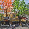 Season Transforming II - Vietnamese Oil Painting by Artist Pham Hoang Minh