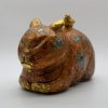 Little Tiger I - Vietnamese Lacquer Artworks by Artist Nguyen Tan Phat