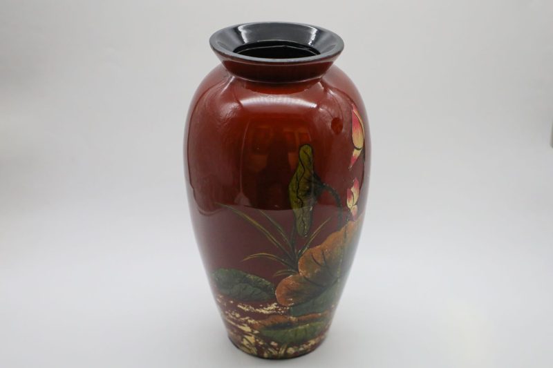 Vase of Early Dew 03 - Vietnamese Ceramic Vase by Artist Dinh Thi Thanh