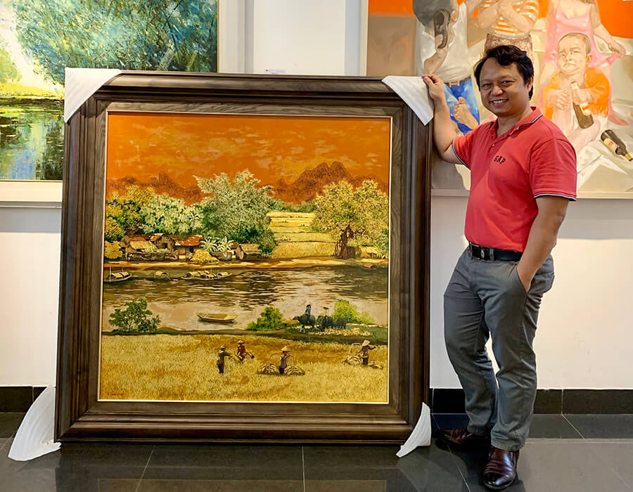 Commission Vietnamese Art Painting