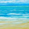 Dance Of The Waves 1 - Vietnamese Oil Painting by Artist Minh Chinh